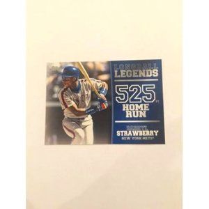 2018 DARRYL STRAWBERRY TOPPS LONGBALL LEGENDS 525 ft HOME RUN # LL-6 METS (020)